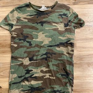 Forever 21 camo dress